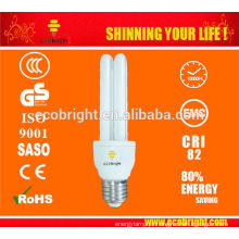 Economia de 15W 2U T4 lâmpada 10000H CE qualidade